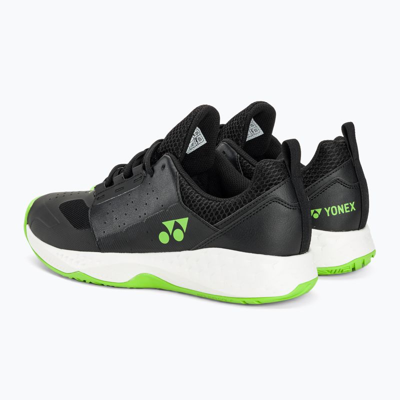 Buty do tenisa męskie YONEX Lumio 4 black/lime green 3