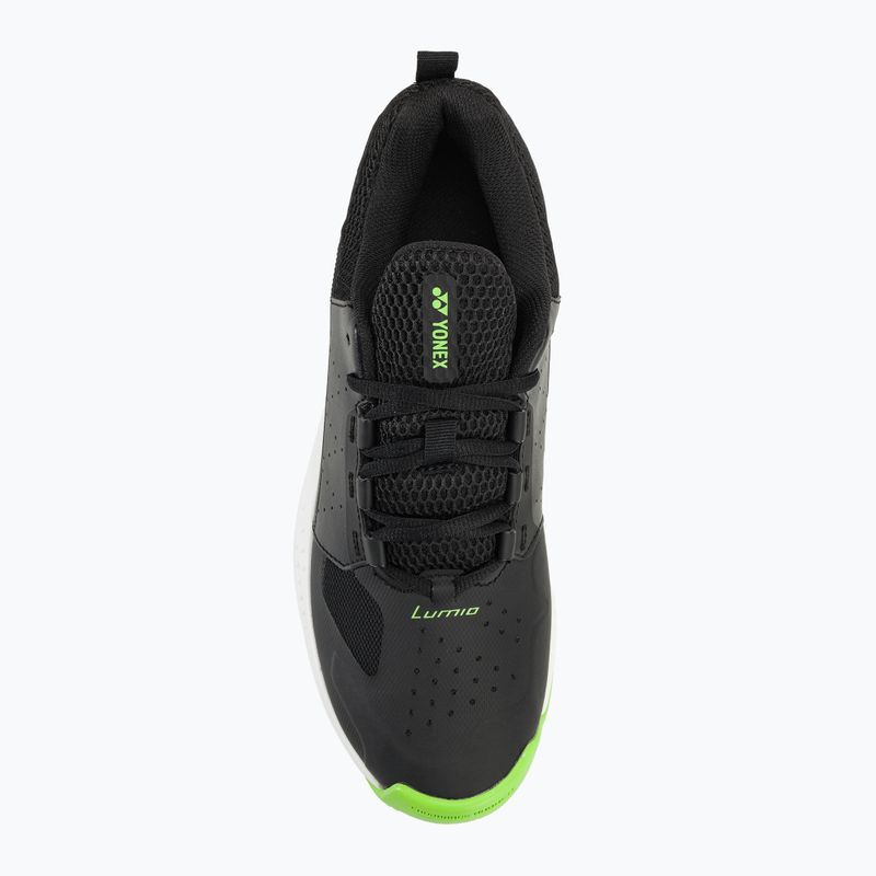 Buty do tenisa męskie YONEX Lumio 4 black/lime green 6