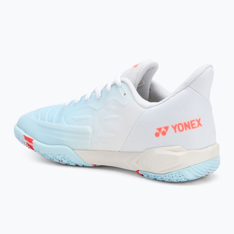 Buty damskie YONEX Cascade Drive 2 white/ water blue 3