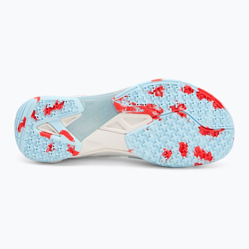 Buty damskie YONEX Cascade Drive 2 white/ water blue 4
