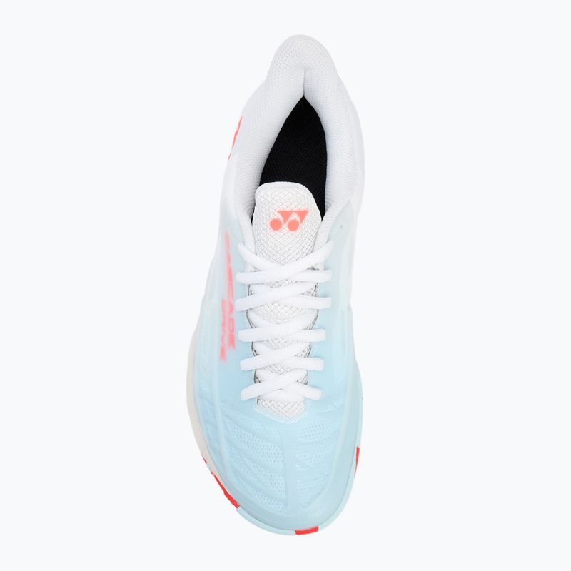 Buty damskie YONEX Cascade Drive 2 white/ water blue 5