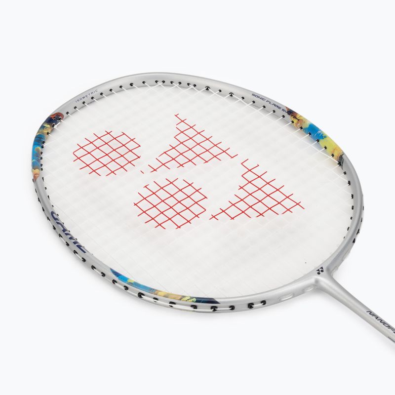 Rakieta do badmintona YONEX Nanoflare 700 Game silver sky blue 5
