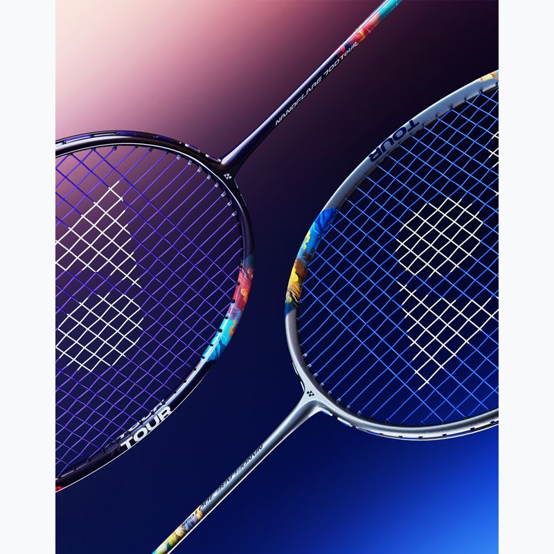 Rakieta do badmintona YONEX Nanoflare 700 Play silver/ sky blue 7