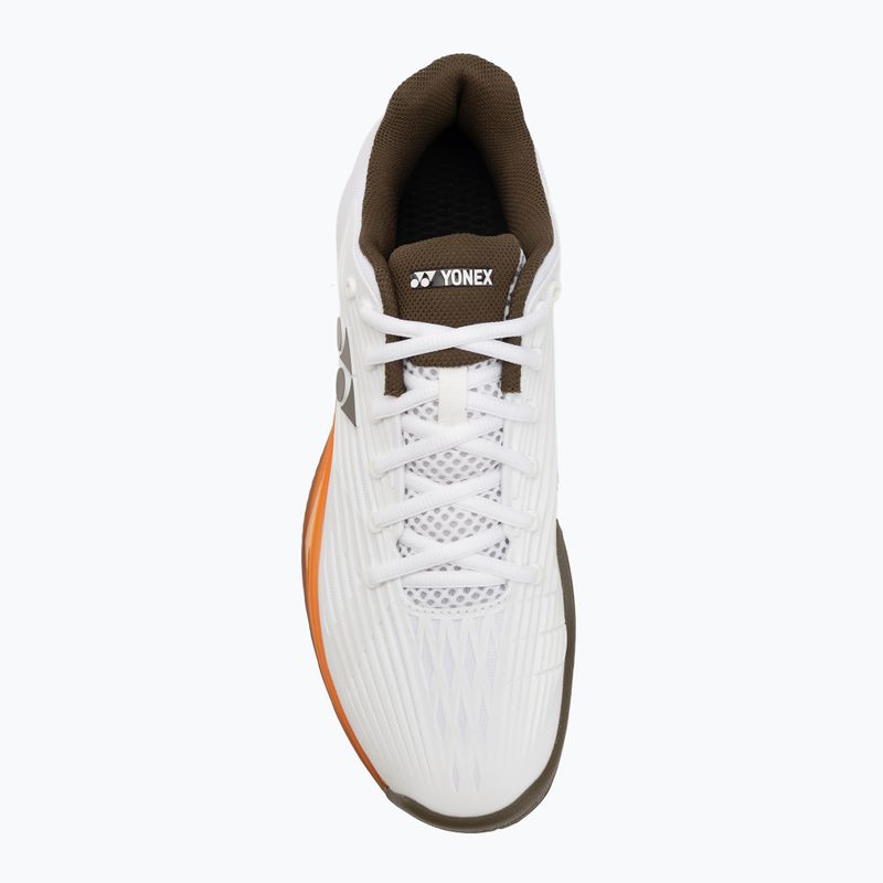 Buty do tenisa męskie YONEX Eclipson 5 white/brown 5