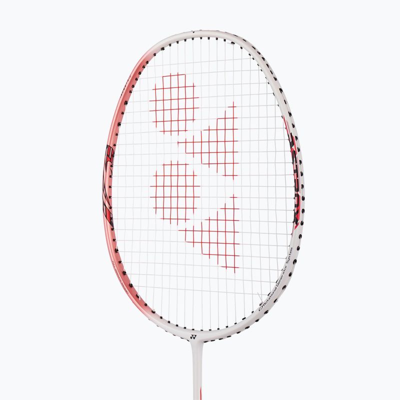 Rakieta do badmintona YONEX Astrox 01 Ability 2025 white/ pink 3