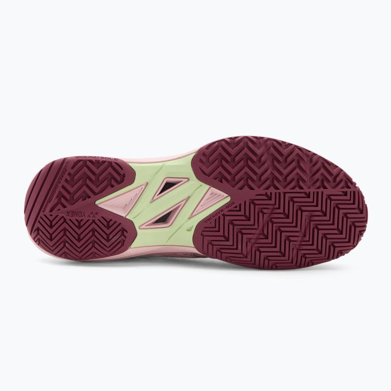 Buty do tenisa damskie Yonex Sonicage Ladies smoke pink 4