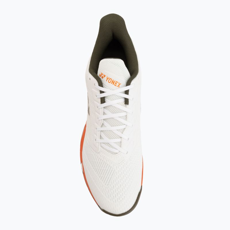 Buty do tenisa męskie YONEX Power Cushion Ad-Accel white/orange 5