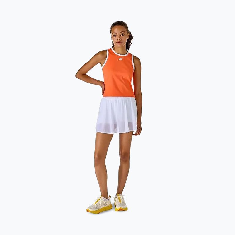 Koszulka tenisowa damska YONEX 16852 Practice W cyber orange 2