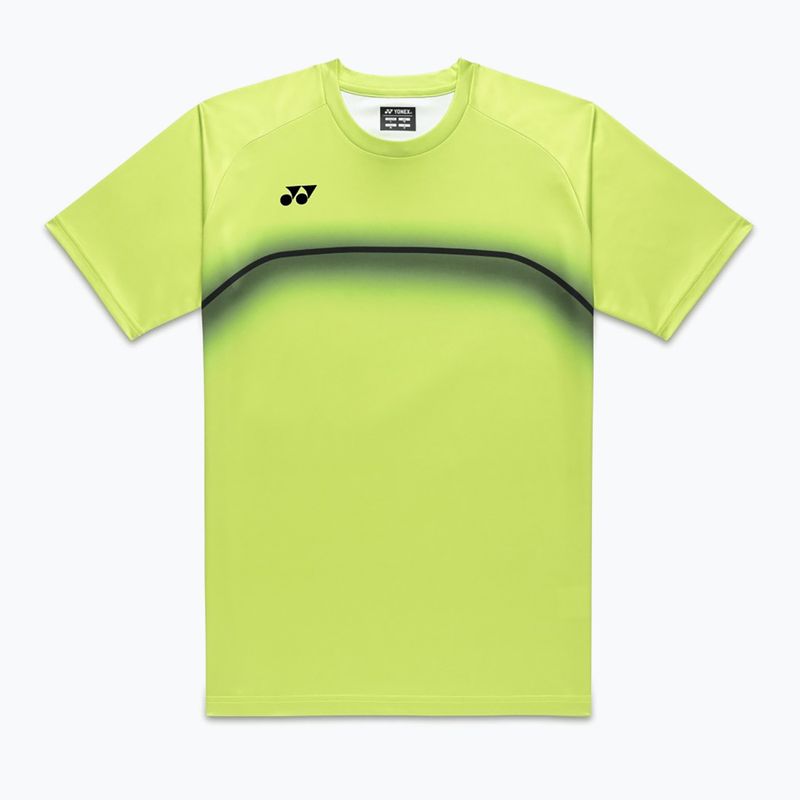 Koszulka tenisowa męska YONEX 16859 Practice fresh lime 3