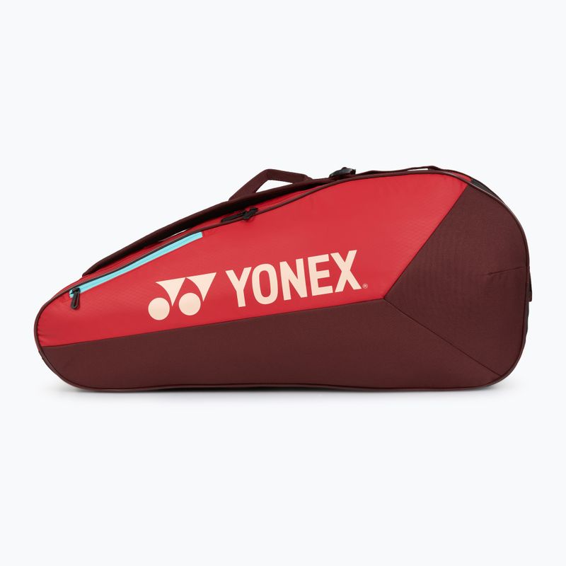Torba tenisowa YONEX 42529 Team Racquet Bag 9 pcs ruby red 3