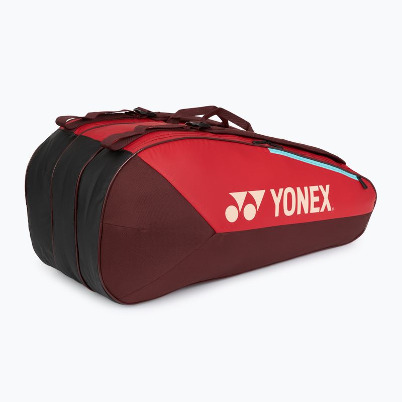 Torba tenisowa YONEX 42529 Team Racquet Bag 9 pcs ruby red 4