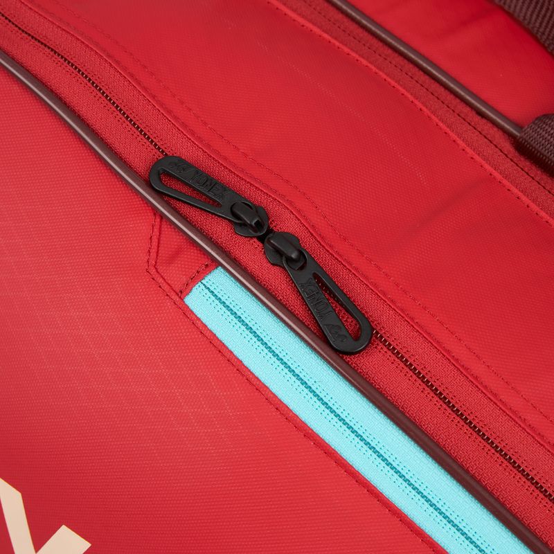 Torba tenisowa YONEX 42529 Team Racquet Bag 9 pcs ruby red 8