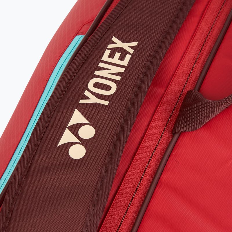 Torba tenisowa YONEX 42529 Team Racquet Bag 9 pcs ruby red 9