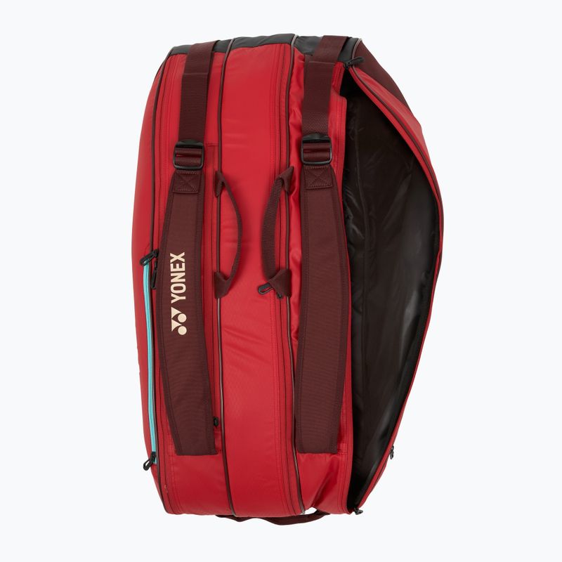 Torba tenisowa YONEX 42529 Team Racquet Bag 9 pcs ruby red 10