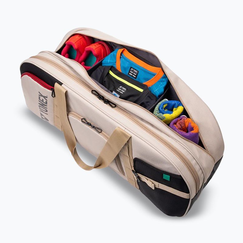 Torba na rakiety YONEX 72631 Gearlogic 89 l beige 4