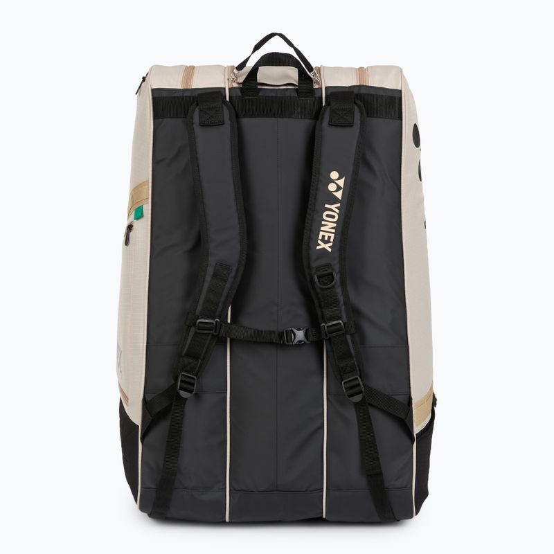 Torba tenisowa YONEX 726212 Gearlogic Racket Bag 12 pcs beige 6