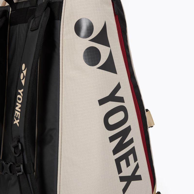 Torba tenisowa YONEX 72629 Gearlogic Racket Bag 9 pcs beige 9