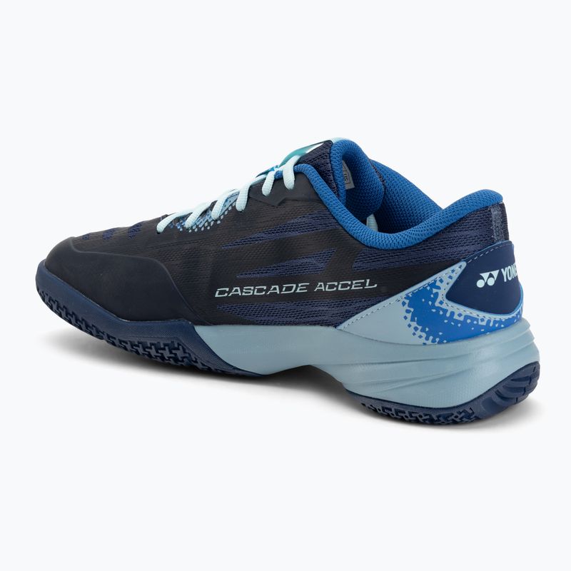 Buty do badmintona męskie YONEX Cascade Accel 2 blue 3