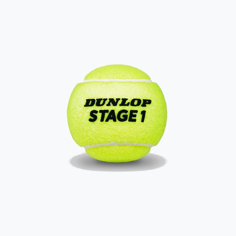 Piłki tenisowe dziecięce Dunlop Stage 1 60 szt. zielone 601342 2