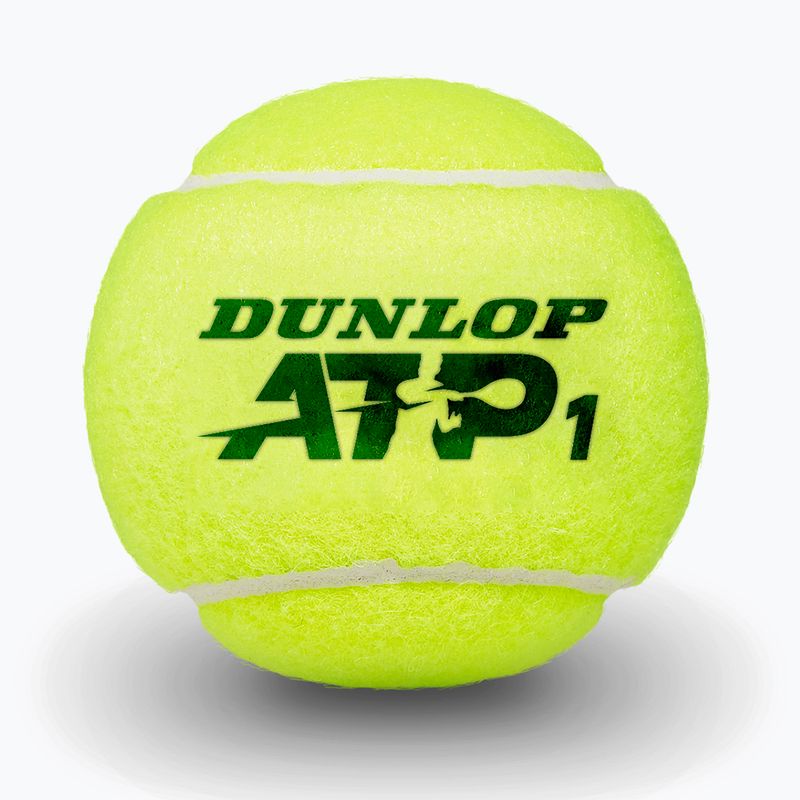 Piłki tenisowe Dunlop ATP Tour 4 pack green 4