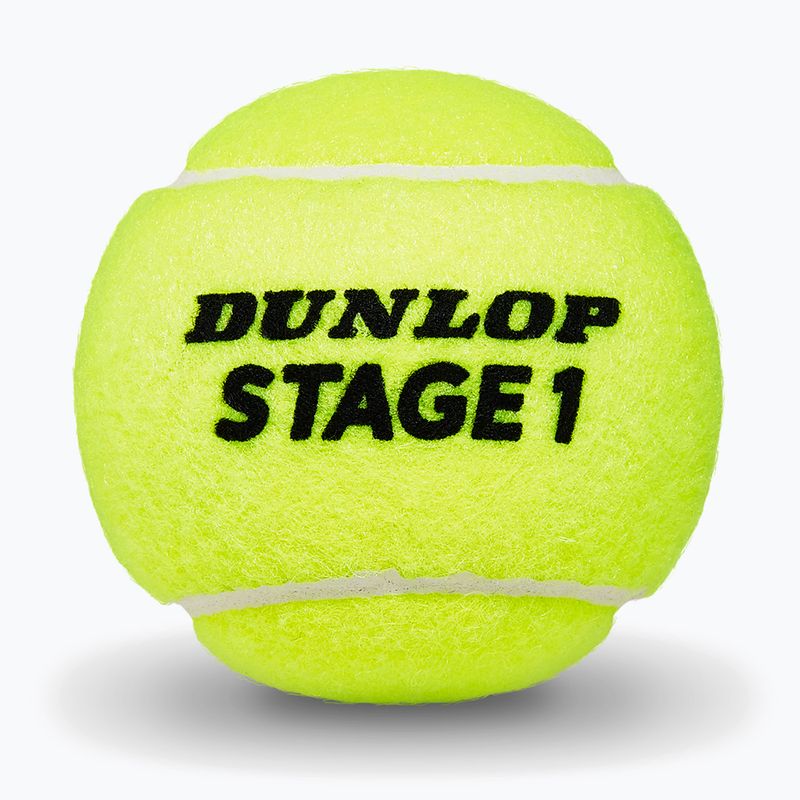 Piłki tenisowe Dunlop Stage 1 3 pack green 3