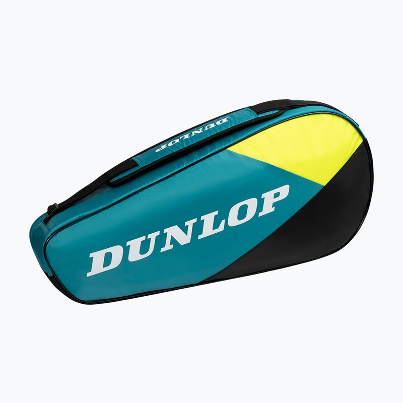 Torba tenisowa Dunlop SX-Club 3 RKT 30 l teal/black/yellow 2