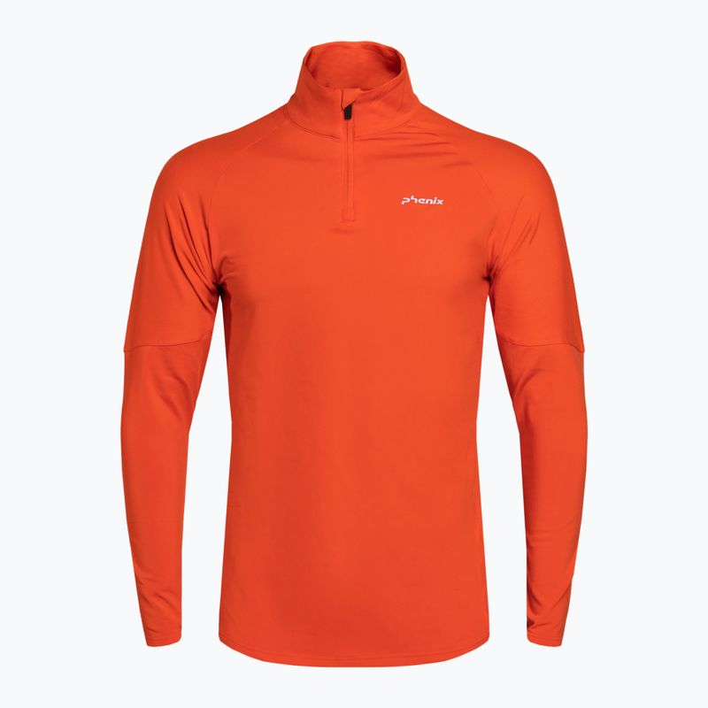 Bluza męska Phenix Twinpeaks 1/2 Zip orange