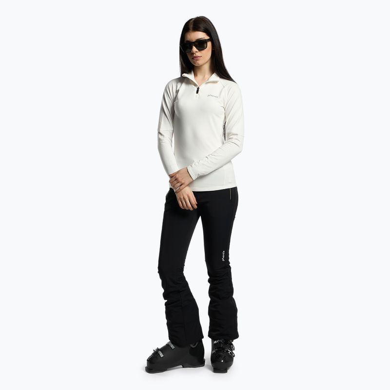 Bluza damska Phenix Twinpeaks 1/2 Zip white 2