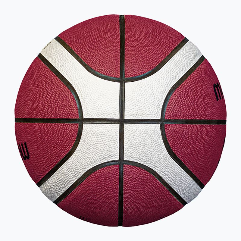 Piłka do koszykówki Molten B5G4050 FIBA brown rozmiar 5 3