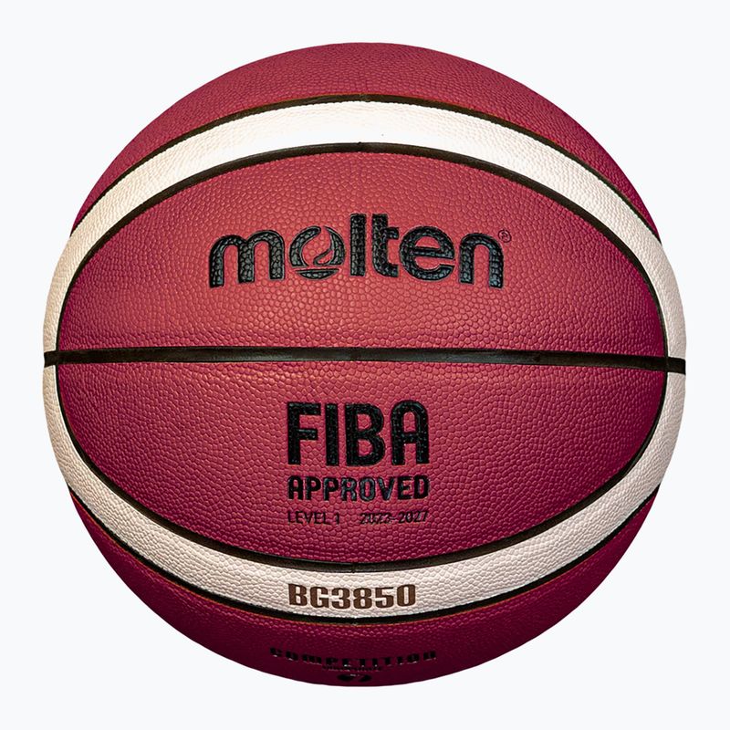 Piłka do koszykówki Molten B7G3850 FIBA brown rozmiar 7