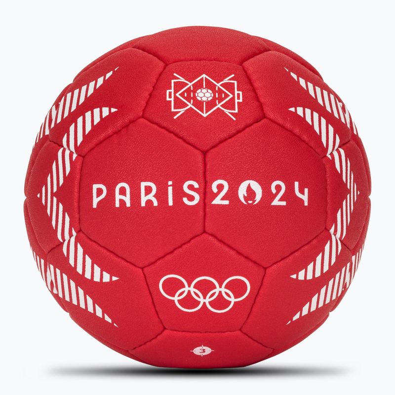 Piłka do piłki ręcznej Molten H3A5000-S4F IHF OFFICIAL BALL PARIS 2024 red rozmiar 3 2