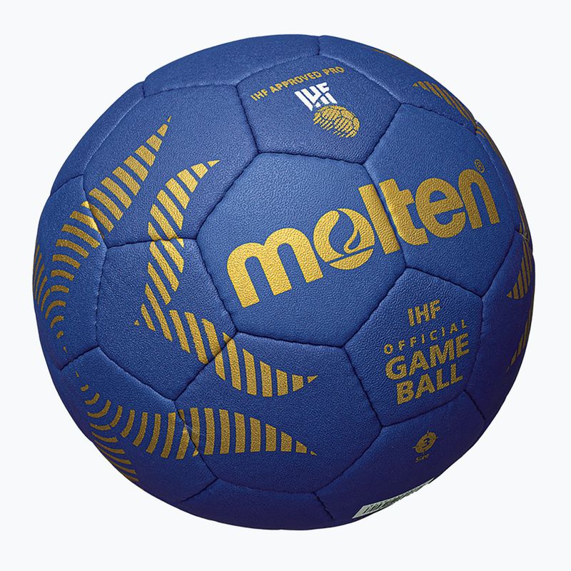 Piłka do piłki ręcznej Molten H3A5000-B IHF OFFICIAL BALL blue rozmiar 3 3