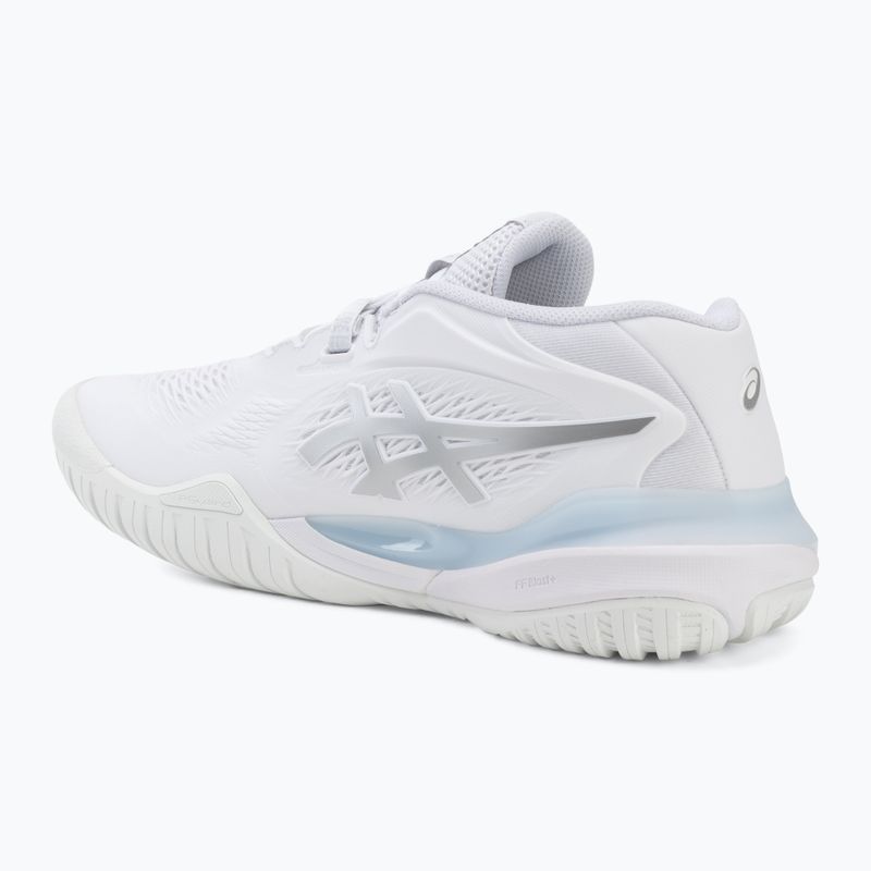 Buty do tenisa damskie ASICS Gel-Resolution X white/pure silver 3