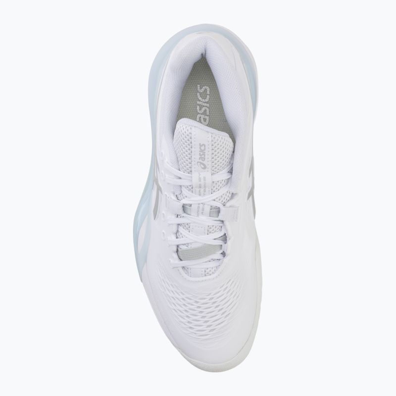 Buty do tenisa damskie ASICS Gel-Resolution X white/pure silver 5