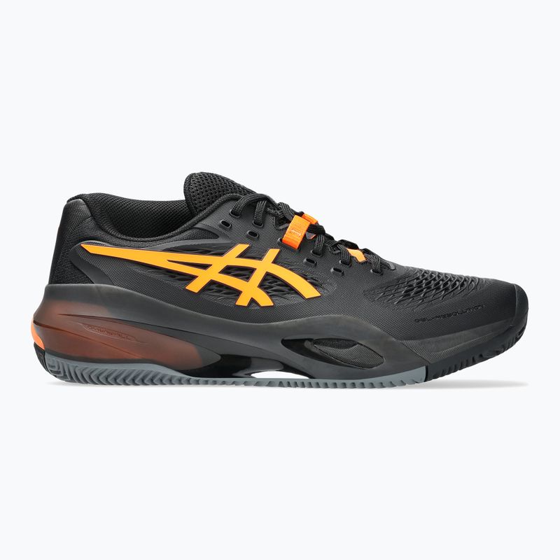 Buty do tenisa męskie ASICS Gel-Resolution X Clay black/ shocking orange 8