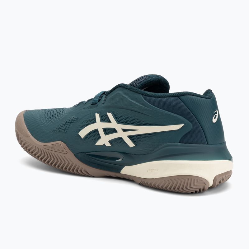 Buty do tenisa męskie ASICS Gel-Resolution X Clay saxon green/ birch 3