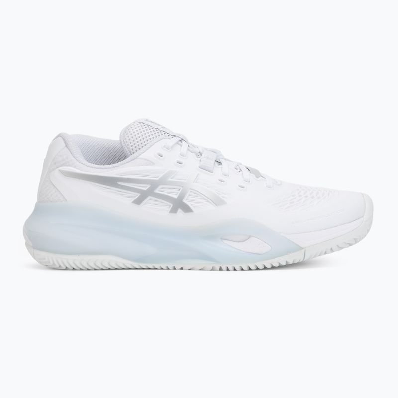 Buty do tenisa damskie ASICS Gel-Resolution X Clay white/pure silver 2
