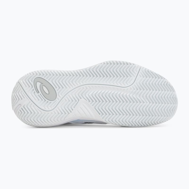 Buty do tenisa damskie ASICS Gel-Resolution X Clay white/pure silver 4