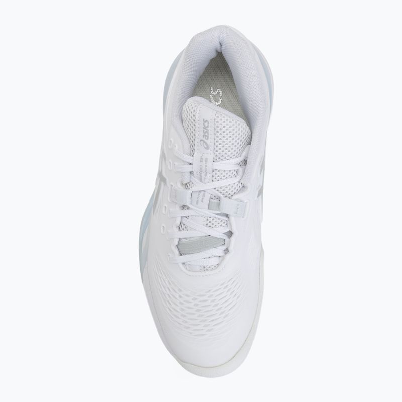 Buty do tenisa damskie ASICS Gel-Resolution X Clay white/pure silver 5