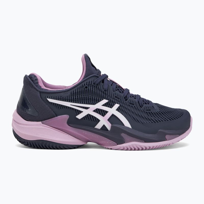 Buty do tenisa damskie ASICS Court FF 3 Clay indigo fog/white 2