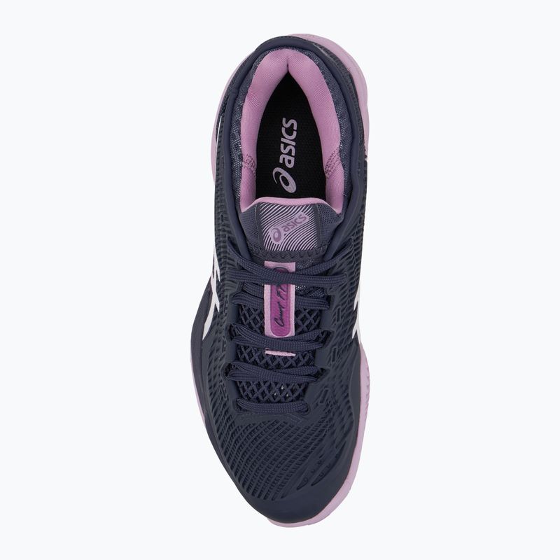 Buty do tenisa damskie ASICS Court FF 3 Clay W indigo fog/white 5