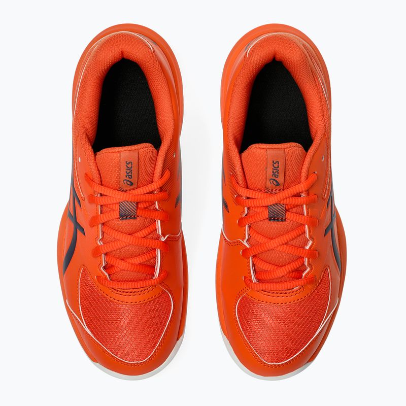 Buty do tenisa dziecięce ASICS Gel-Game 10 GS Clay Jr nova orange/indigo fog 5