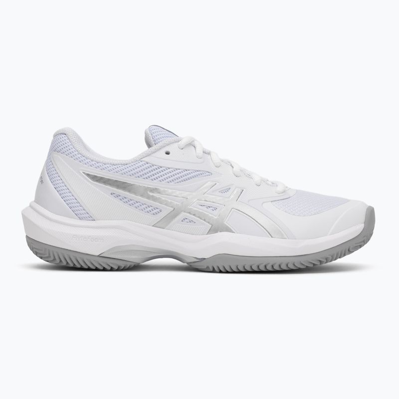 Buty do tenisa damskie ASICS Game FF Clay W white/pure silver 2
