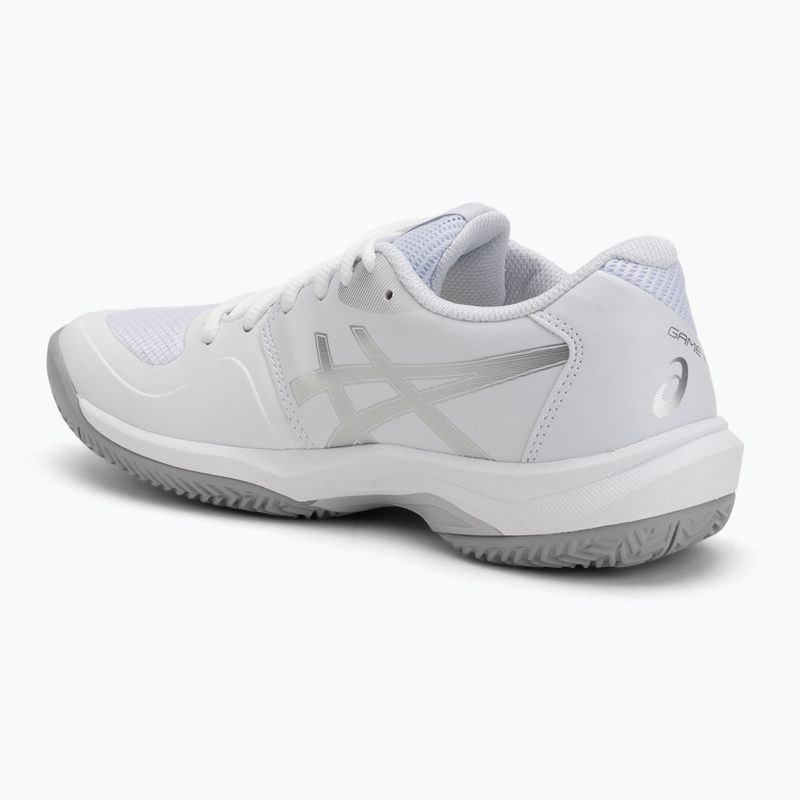 Buty do tenisa damskie ASICS Game FF Clay W white/pure silver 3