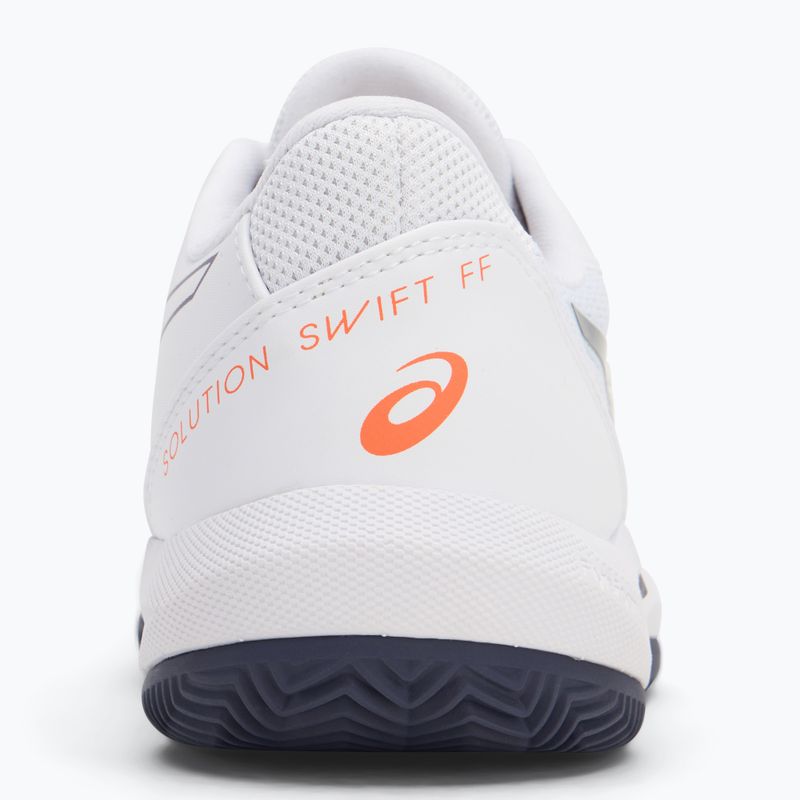 Buty do tenisa męskie ASICS Solution Swift FF 2 Clay white/ nova orange 6