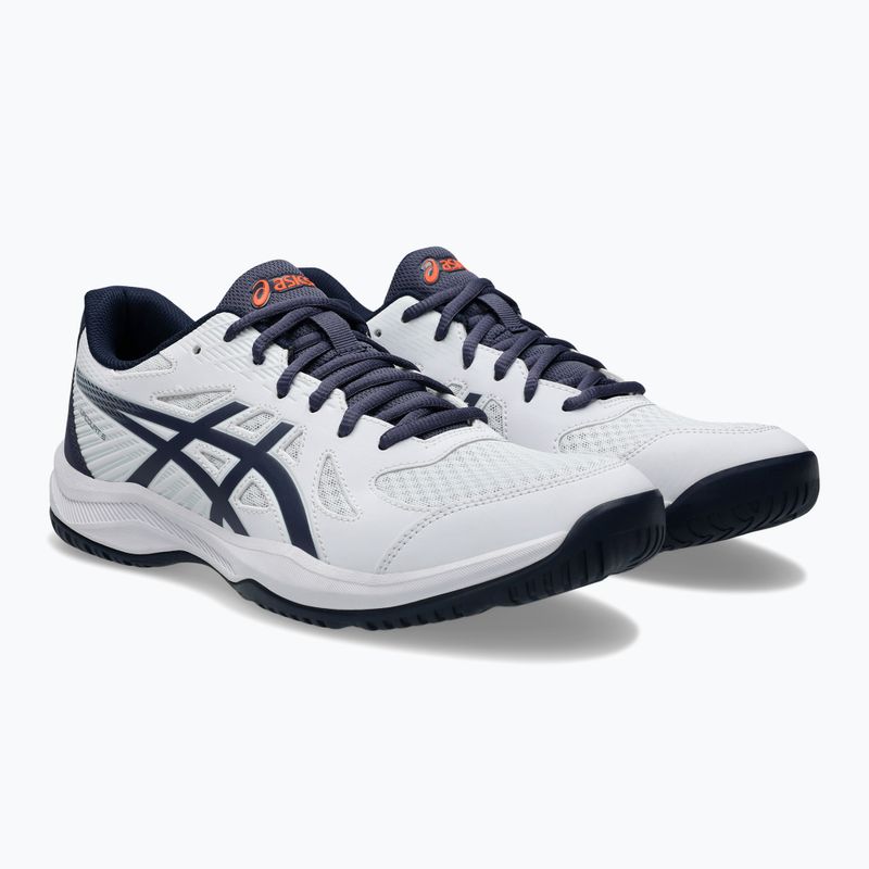 Buty męskie ASICS Upcourt 6 white/indigo fog 3