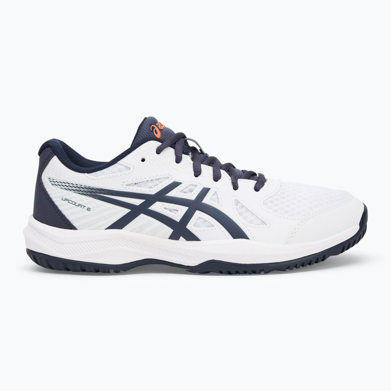 Buty męskie ASICS Upcourt 6 white/indigo fog 2