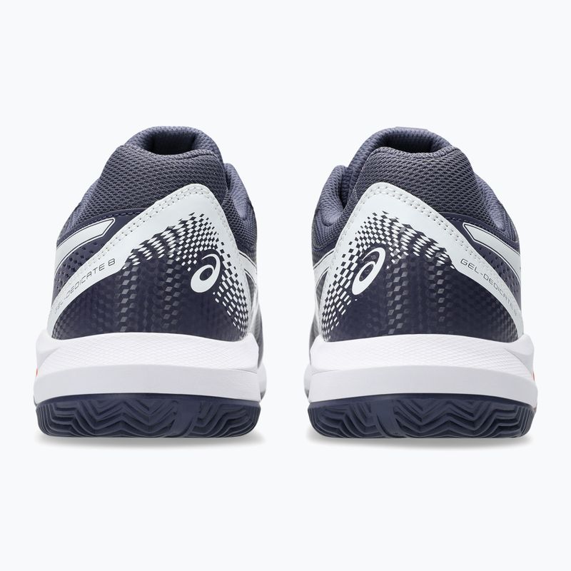 Buty do tenisa męskie ASICS Gel-Dedicate 8 Clay indigo fog/white 11