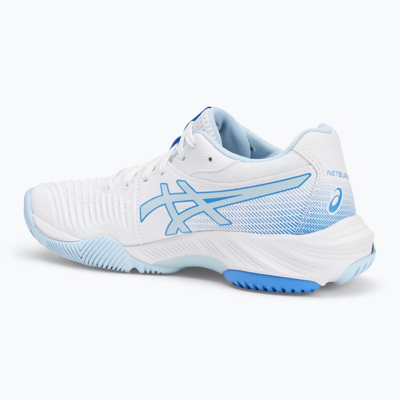Buty damskie ASICS Netburner Ballistic FF 3 white/ blue cost 3