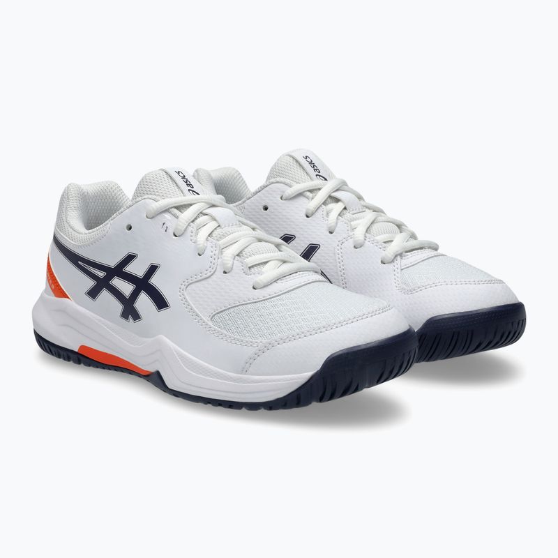 Buty do tenisa dziecięce ASICS Gel-Dedicate 8 GS Jr white/indigo fog 3